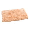thumbnail image 3 of Transemion Lightweight And Easy To Carry Soft Warm Pet Mat For Small Pets Easy To Clean Kitten Throw Blanket apricot L 1Set, 3 of 6
