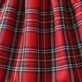thumbnail image 7 of LEWKW Little Girls Plaid Smocked Dress Puff Sleeve Ruffle Hem Plaid Pattern Twirl A-Line Dress for Casual Playwear Back To School Preppy Style, 7 of 7