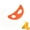 Orange_Base#12479, variant on Juicer Crescent Tool Replacement Parts | Universal Fit for Multiple Models | Easy Install & Remove | Durable Plastic Construction | Cost-Effective Accessory | Long-Lasting Use