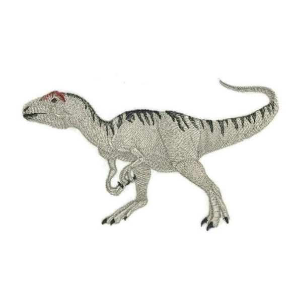 Custom and Unique Dinosaurs [Allosaurus ]{ Embroidered Iron on/Sew Patch 6.85"4.3"]