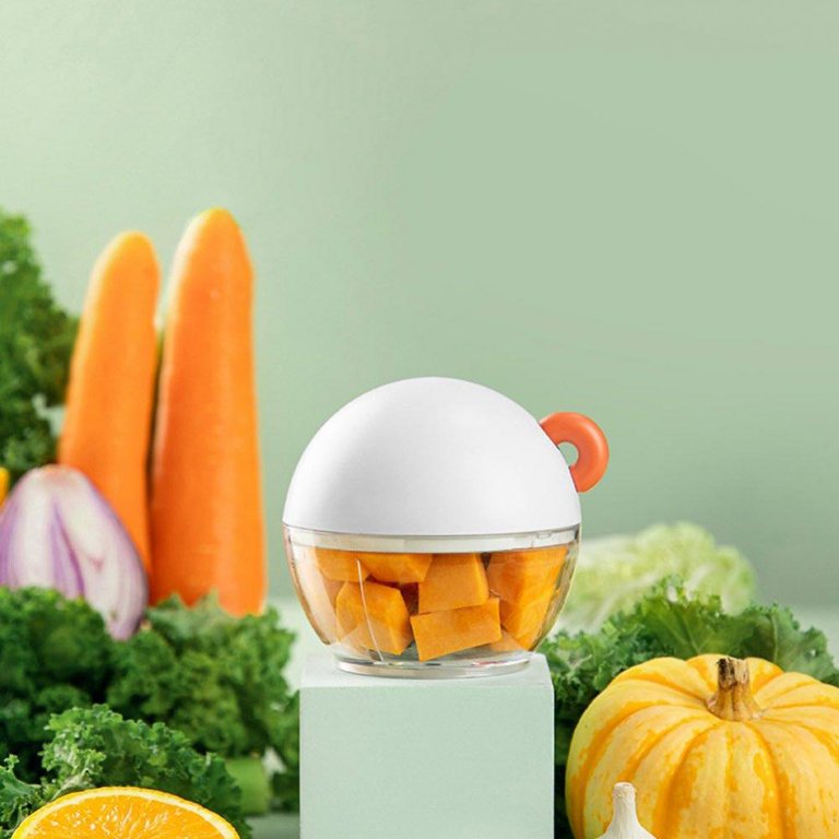 Mini Manual Food Chopper, Durable Hand Held Food Choppers and