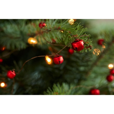 Sleigh Bell Garland (Set Of 12) 10'L Metal