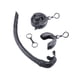 thumbnail image 1 of Toystoory Tubo de esnórquel plegable profesional con caja de almacenamiento, manguera de respiración para buceo, equipo para deportes Deportes acuáticos Negro, 1 of 6