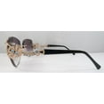 thumbnail image 2 of Caviar Rimless Swarovski Crystals 6855 C55 Sunglasses Limited Edition Black, 2 of 4