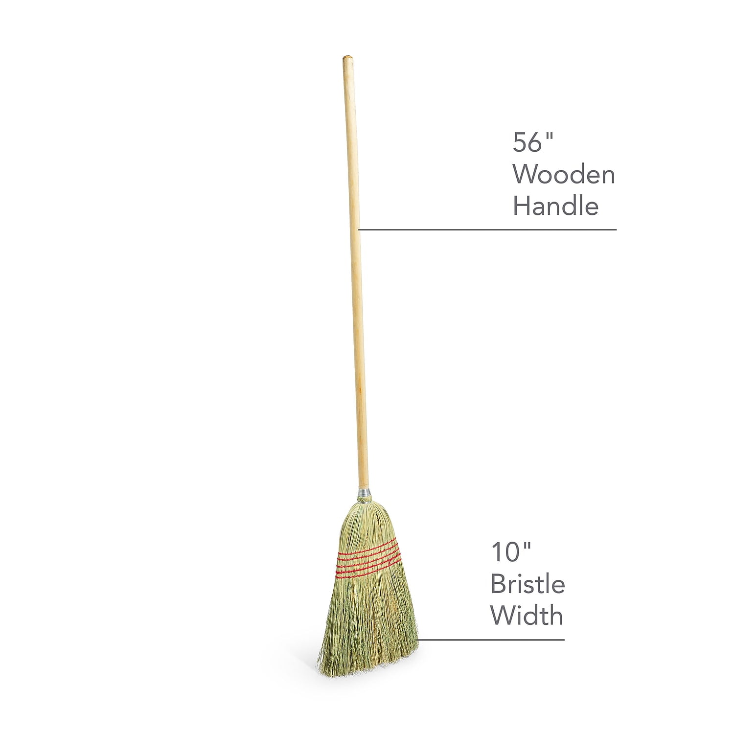 COASTWIDE 10' Standard Corn Broom Natural CW57732