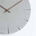 thumbnail image 3 of Reloj de pared nórdico minimalista, silencioso, a pilas, muy práctico., 3 of 3