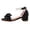 czb# Black346, variant on Kids Youth Girls Summer Princess Dress Shoes Solid Color Low Heel Ankle Strap Open Toe Cute Pearl Bow Dressy Sandals Lightweight Elegant Wedding Birthday Party Shoes,Purple,12.5-13 Years