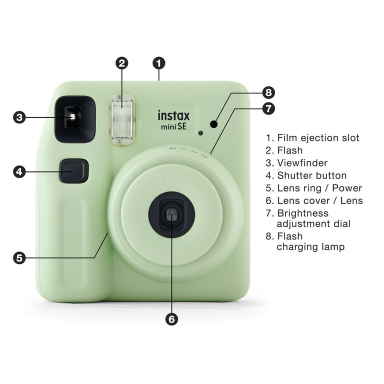 Fujifilm Instax Mini SE Instant Camera with Bonus 10 pack Mini