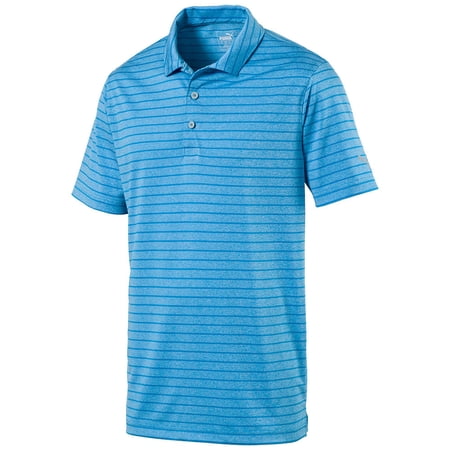 Puma Rotation Stripe Polo Bleu Azur - 57797404 - Size L