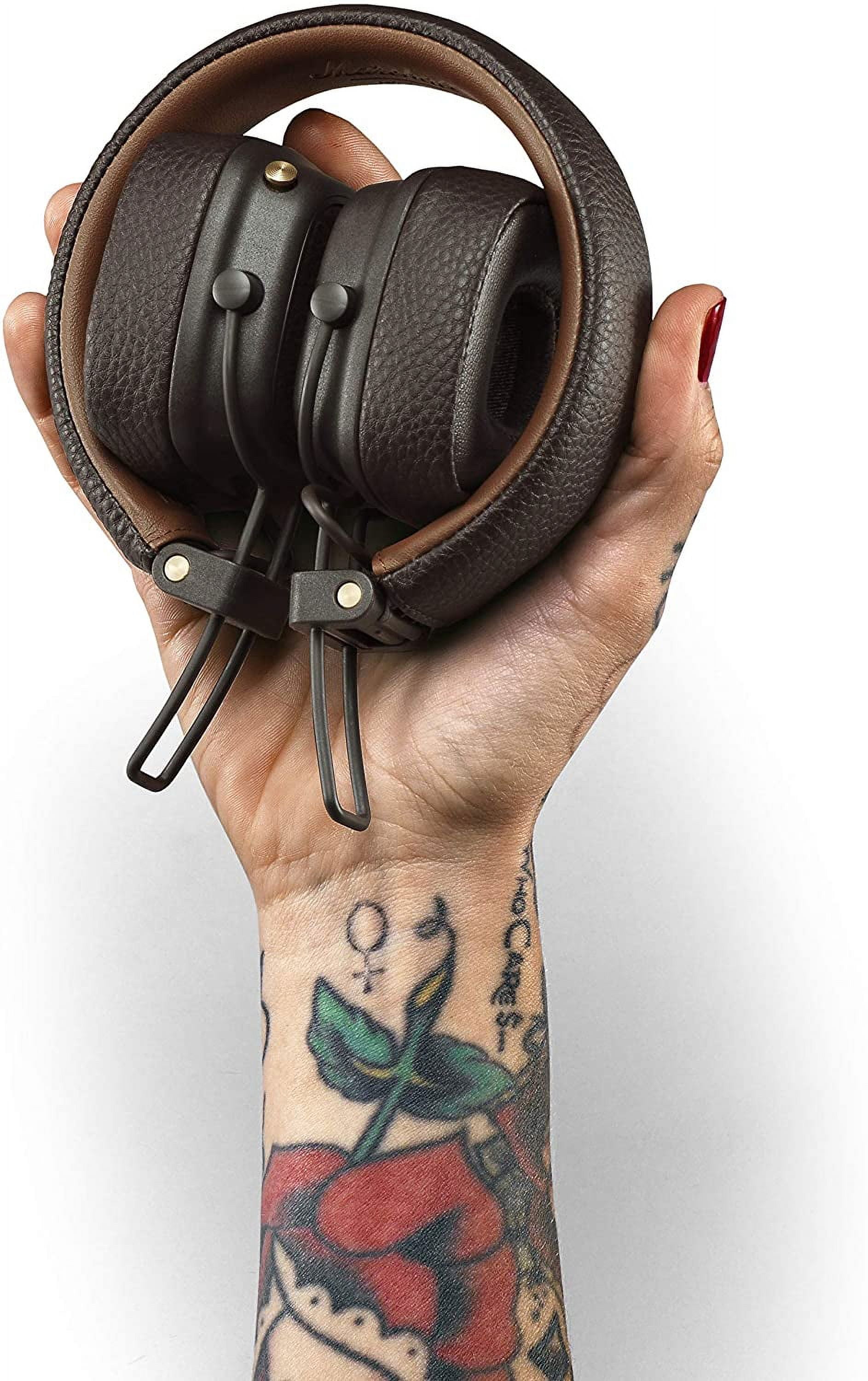Marshall Major III Bluetooth Wireless On-Ear Headphone, Brown Marshall Major III Bluetooth Wireless On-Ear Headphone, Brown