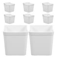 thumbnail image 1 of 8 Pcs Bacs à Chevilles pour Garage, Tasses de Rangement, Accessoires de Rangement, 1 of 8