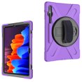thumbnail image 1 of Case de tableta para Samsung Galaxy Tab S7 Plus/S8+/S7 Fe 12.4 '' con soporte de rotación de 360 ° y correa de mano y correa para el hombro Ikkle TabS7 plus/S8+/S7 FE 12.4, 1 of 10
