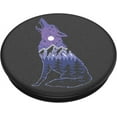 thumbnail image 4 of PopSockets Grip with Swappable Top for Cell Phones, PopGrip Howl You Doin, 4 of 9