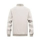 thumbnail image 3 of Blusa y camisa de cuello alto de manga larga para hombre, estilo casual, con bolsillo y cremallera, cárdigan con cremallera, chaqueta de cuello alto de manga larga, abrigo de poliéster para hombre, 3 of 8