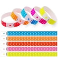 thumbnail image 5 of SmartBy 100 Pcs Star Disposable Wristbands Synthetic Paper Fluorescent Wristband Waterproof Sweat-Proof Wristbands for Amusement Park Concerts Events, 5 of 7