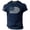 A-Dark Blue976, variant on Bibifish Mens T-Shirts Minimal Flag Stripe Graphic Print Tee Tops Crew Neck Unisex Plus Size Casual Tshirts