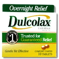 Dulcolax 5 Mg Comfort Coated Laxative Tablets To Relieve Constipation - 10 Ea