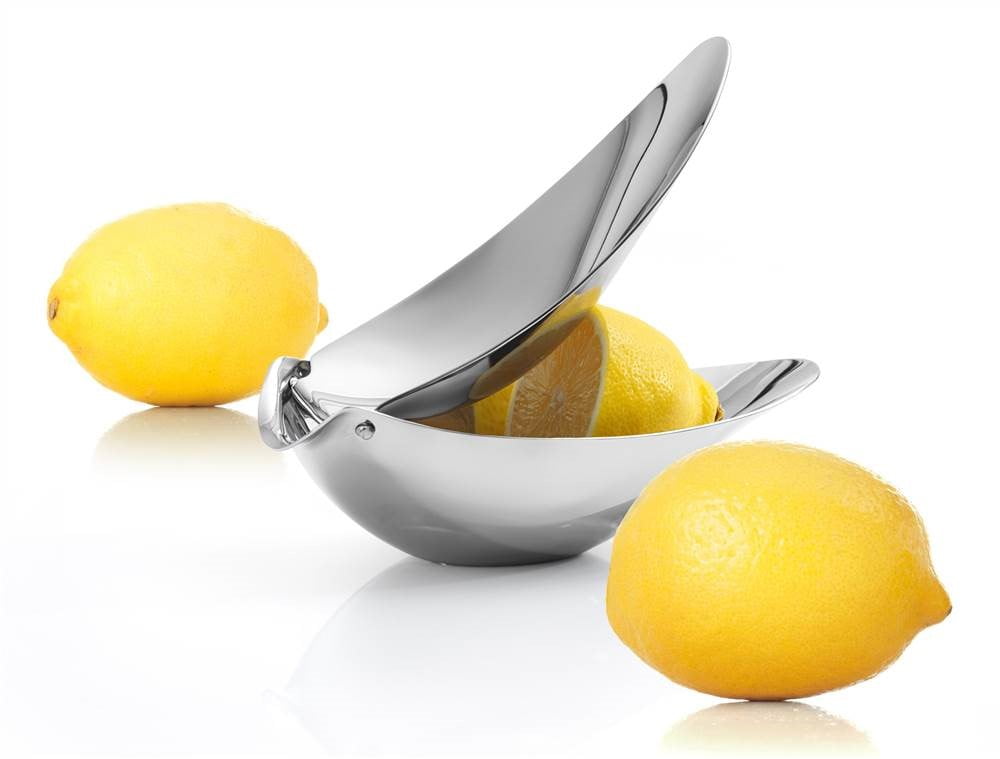 RSVP Acrylic & Stainless Steel Fish Lemon Wedge Squeezer Juicer Tool 2-Pack 