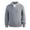Gray1, variant on LIaqionyy Men's Sweater Casual Long Sleeve Collared V Neck Ribbed Knit Sweaters Solid Color Pullover Tops