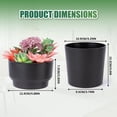 thumbnail image 3 of Maceta Diversion Safe BarGifts negra con almacenamiento secreto, 3 of 7