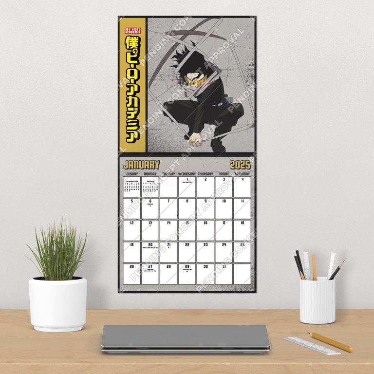 Trends International 2025 My Hero Academia Wall Calendar - Walmart.com