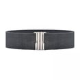 thumbnail image 1 of 2x Cinturón Elástico Para Mujer Elegante Cinturón Femenino Para Suéter Maxi Camisas Ropa Gris Oscuro 2 piezas, 1 of 8