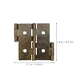 thumbnail image 2 of unbranded 20Ud Bisagra Metálica Doble Para Puertas De Muebles Con Estilo Retro Y Resistencia Para Paneles Divisores, 2 of 8