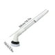 thumbnail image 3 of Cepillo de limpieza eléctrico de alta velocidad con 5 cabezales reemplazables y mango extensible ajustable. Cepillo de limpieza potente para baldosas de baño. Cepillo de limpieza eléctrico blanco., 3 of 9