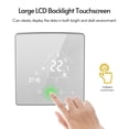thumbnail image 3 of Smart Thermostat Electric Floor Heating Water/Gas Boiler Temperature Remote Controller Programmable Thermostat For Home Hotel ,Easy to Install, 3 of 7
