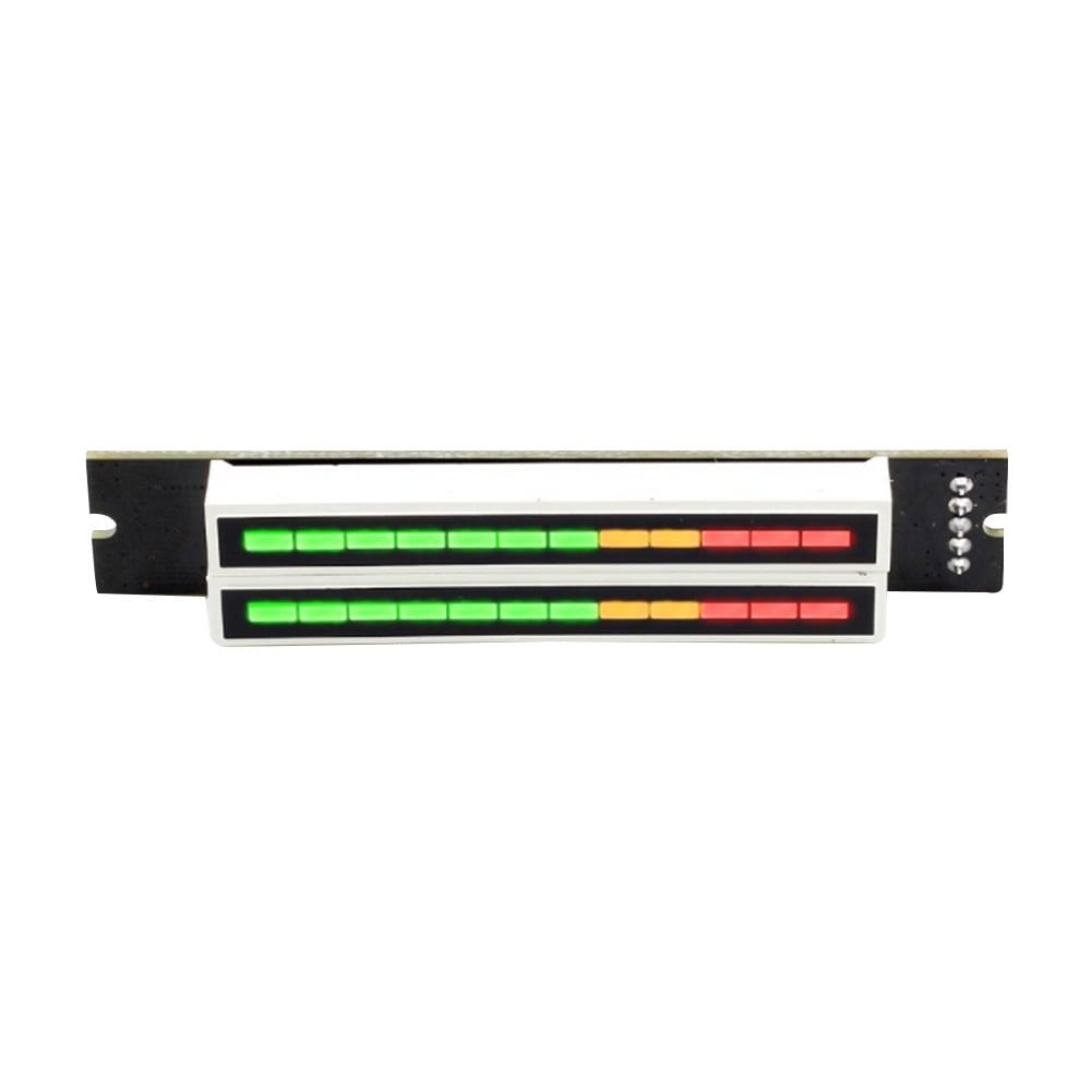 Assembled Dual 12 LED Display Level Music Double Channel Indicator Lamp Sound 