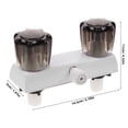 thumbnail image 2 of WEUVEB 1Set ABS Valve Handle Replacement for RV Use with Durable Design for Outdoor Activities, 2 of 5