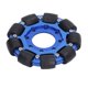 thumbnail image 1 of Jadeshay Omni Wheel Omni Wheel 4in Omnidireccional Aleación de Aluminio Hub Componente Parte para Robot Toy DIY((Single Omni Wheel) M5604-0014-0102), 1 of 8