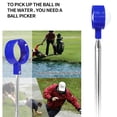 thumbnail image 2 of Soidarity Recogedor de pelotas de Golf, recogedor telescópico, eje de captura, herramienta de golf extensible, recogedor de ayuda para Type3 NO3, 2 of 6