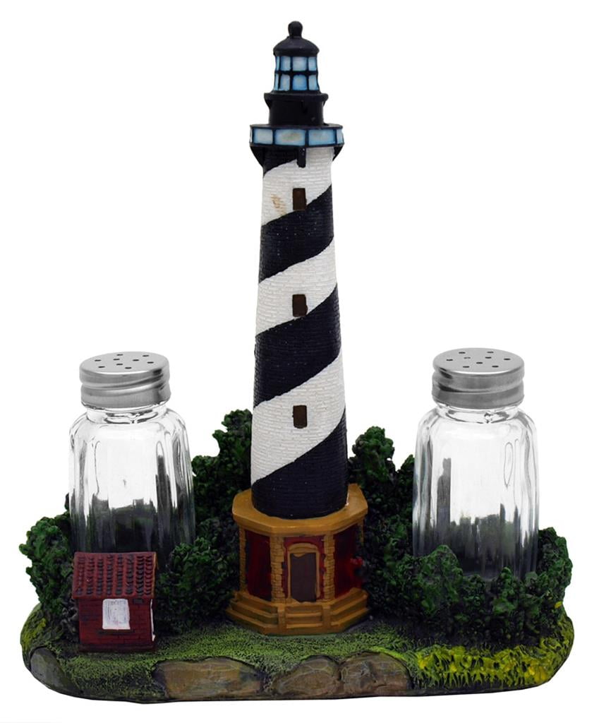 "DWK Corporation Beacon Seasons Lighthouse Salt & Pepper Shaker