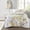 Multicolor + Cotton+1, variant on TENGDA King Size Yellow Botanical Bedding Ensemble Hypoallergenic Comforter Set with Bed Sheets