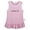Pink Sleeveless Dresses, variant on iDzn Milkin' It Funny Dresses For Baby, Newborn Babies Skirts, Infant Princess Dress, 0-24M Kids Graphic Clothes (Pink Sleeveless Dresses, 0-6 Months)