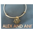 thumbnail image 2 of Alex and Ani Godspeed II Bangle Bracelet Rafaelian Gold Finish With Box and Card, 2 of 4