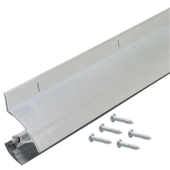 36 in. Aluminum & Vinyl Drip Cap Door Sweep