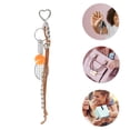 thumbnail image 3 of Unique Bargains 1 Pc Handbag Charms Keychains Baseball Bag Accessories Light Brown, 3 of 5