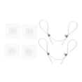 thumbnail image 3 of Correas de seguridad para TV de acero inoxidable, versátiles, para muebles, con anclaje antivuelco para estanterías, cómodas y librerías., 3 of 8