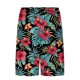thumbnail image 5 of Ceisia Men's Tropical Hibiscus Print Beach Shorts with Quick Dry Stretch Fabric and Anti-Exposure Liner Multicolor S Gifts, 5 of 8