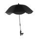 thumbnail image 3 of Sombrilla para cochecito, silla de playa, sombrillas con abrazadera, protección solar, impermeable, resistente a las roturas. Negro, 3 of 9