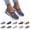 Dark Gray1, variant on EKVAHL Womens Orthopedic Shoes No Slip Slip-On Loafers Summer Arch Support Sport Shoes Fashion Knitted Woven Sports Walking Shoes Brown