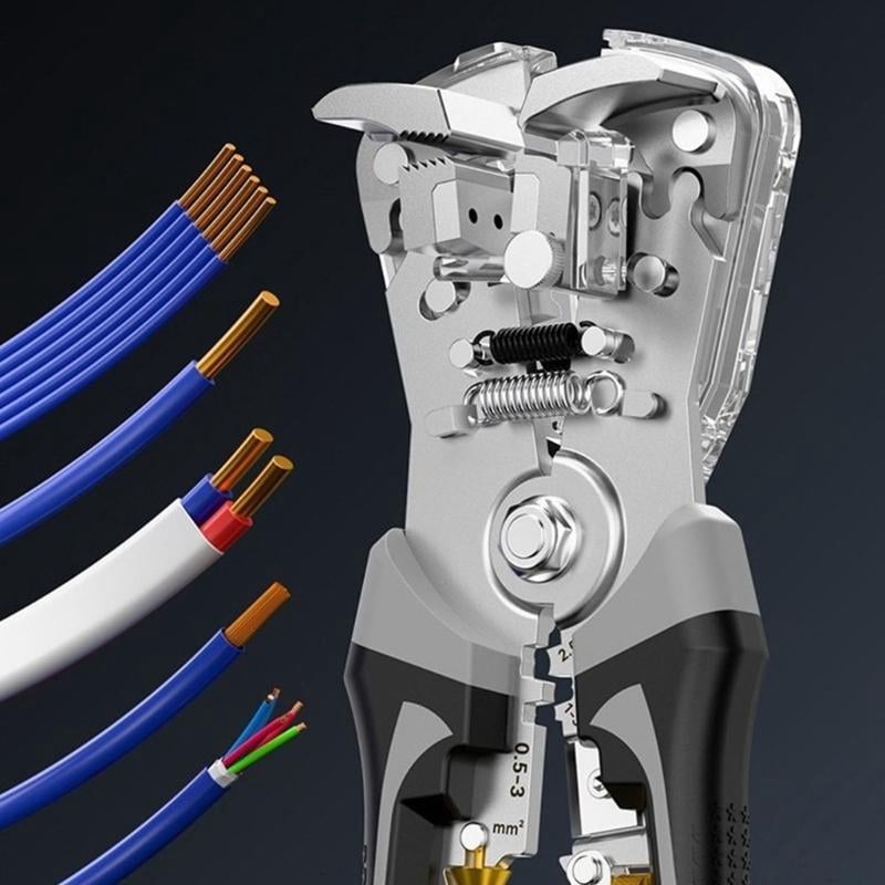 CEORPER Heavy Duty Automatic Wire Stripper Crimper For 0.2-10mm² Electrical Wire