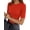Red, variant on Half Sleeve T Shirts for Women Summer Trendy Crewneck Tops Spring Casual Slim Fitted Basic Tees