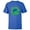 Royal, variant on Disney Lilo & Stitch in Shamrock Happy St Patrick’s Day - Short Sleeve T-Shirt for Kids - Customized-White