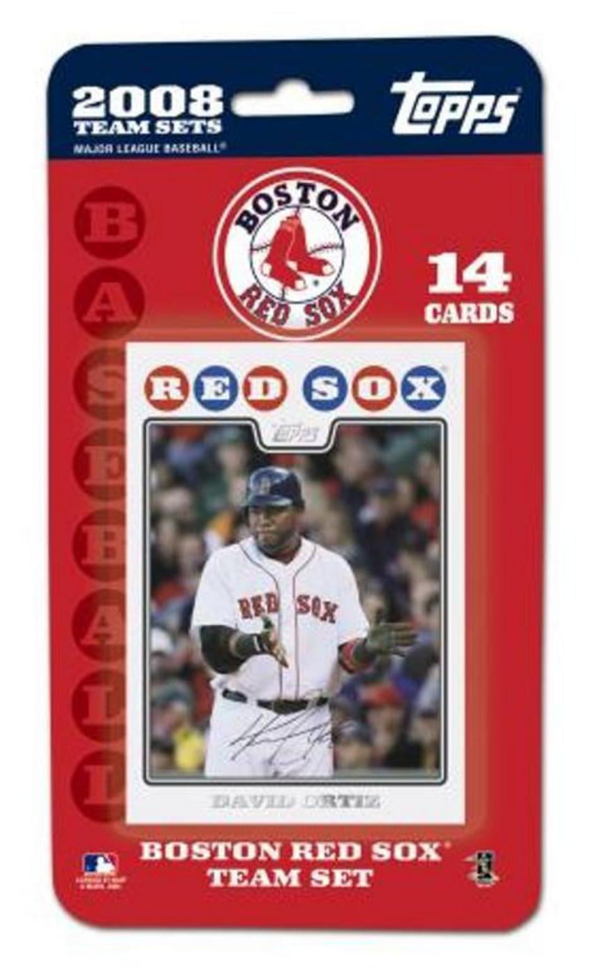 Boston Red Sox Official MLB Baseball Cards by Topps