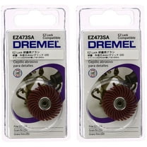 Dremel Genuine OEM Replacement 220 Grit Abrasive Brushes - EZ473SA-2PK