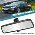 thumbnail image 2 of Unique Bargains Rear View Mirror Car Interior Inner Rearview Mirror Black for VW Passat B5 99-05 for Jetta MK4 99-04, 2 of 6