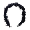 thumbnail image 2 of Black Halloween Garland, Spooky Halloween Decor 106 Inch Gothic Black Pine Garland, Halloween Home Decor Indoor Outdoor for Mantel Porch Window Door Haunted House Party, 2 of 7